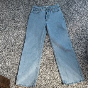 Abercrombie & Fitch Light Blue Straight Leg Jeans